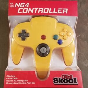 N64 Controller - Yellow (NEW) - Nintendo64 - Nintendo